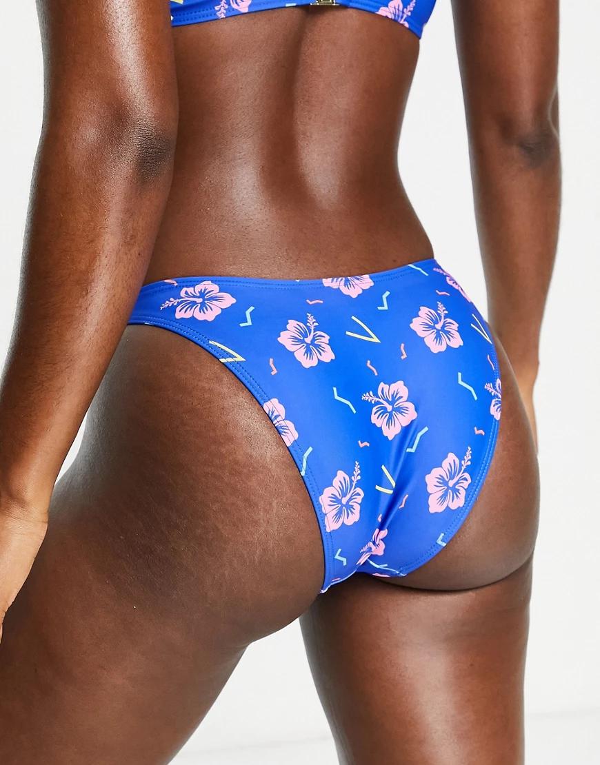 DÓŁ OD BIKINI PRINT kwiaty