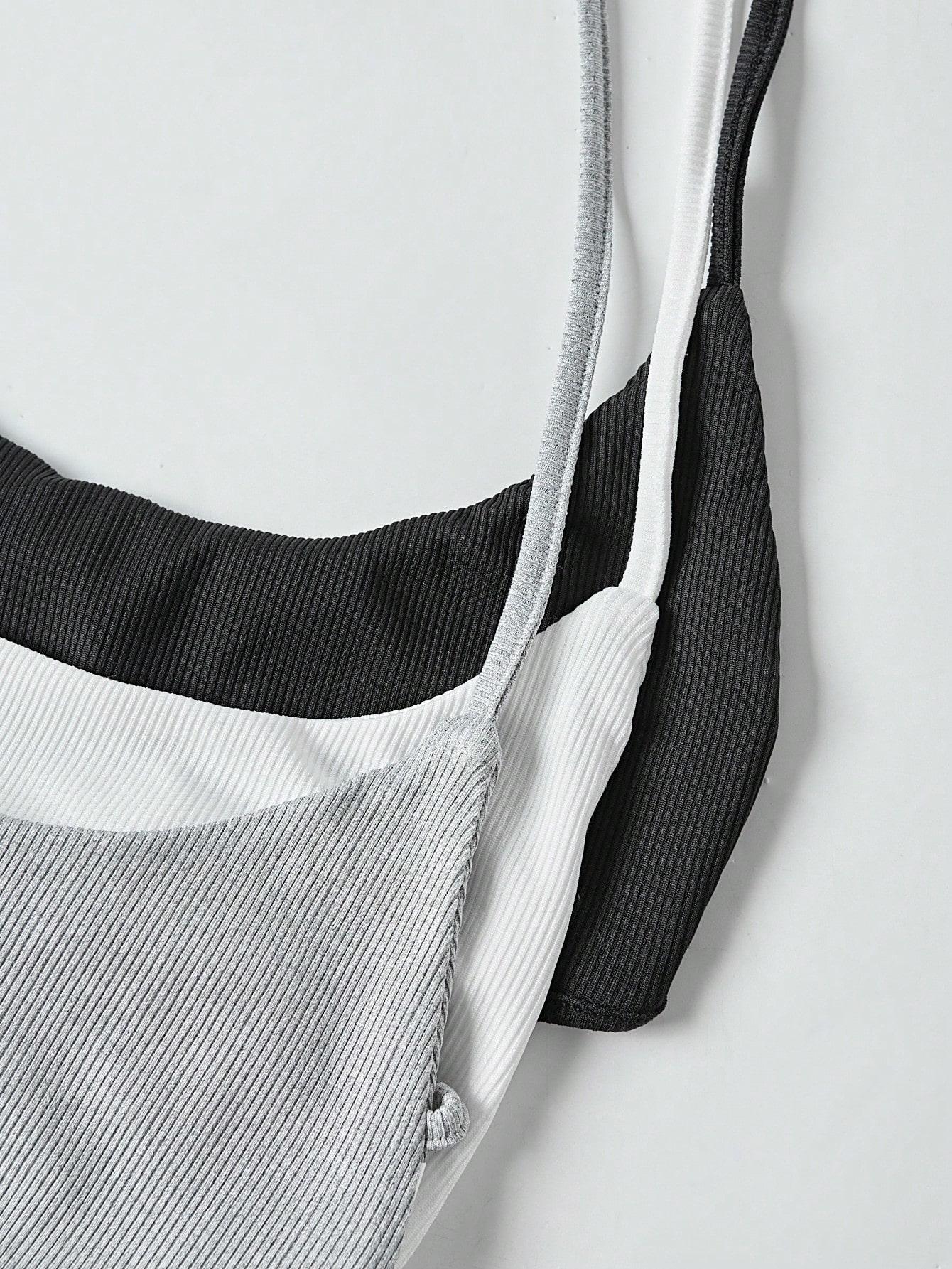 crop top wiązanie 2-pack