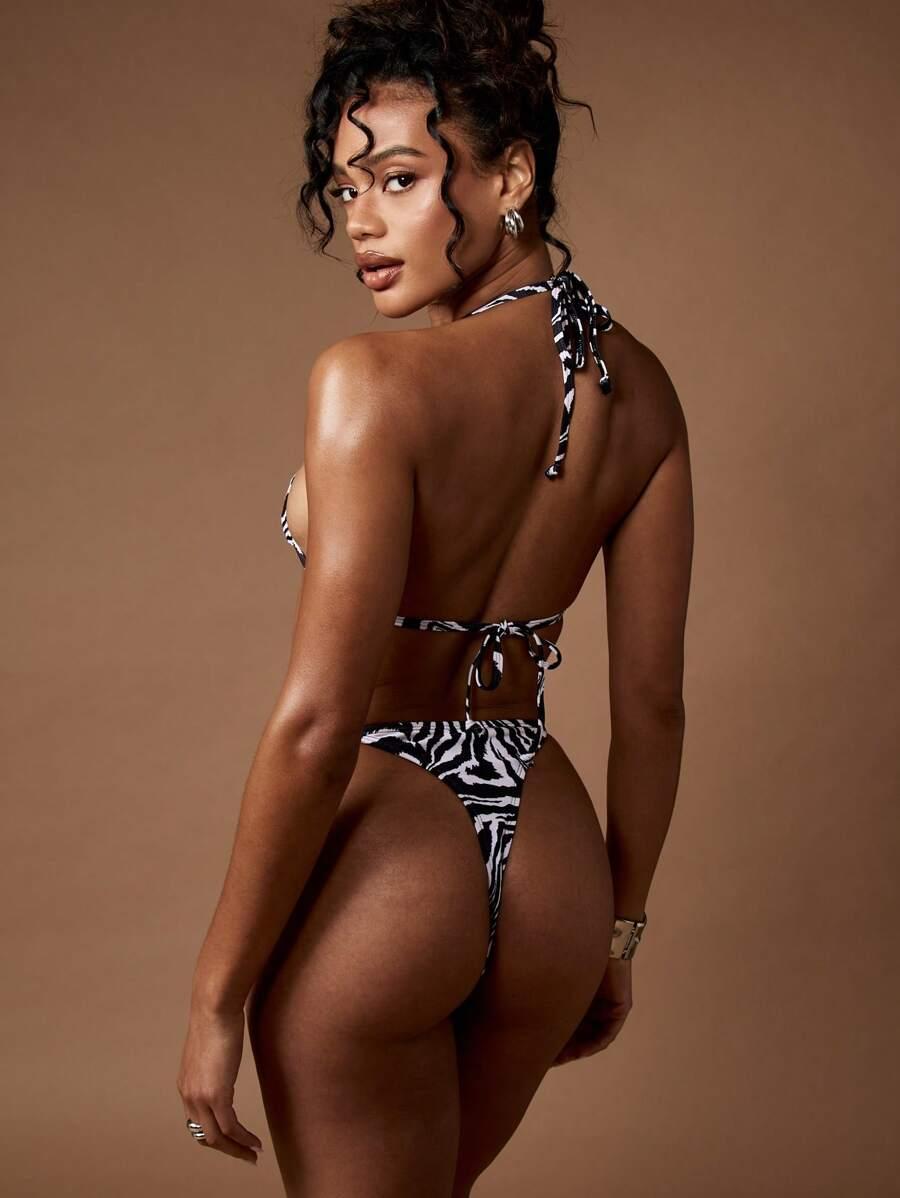 GÓRA OD BIKINI ANIMAL PRINT