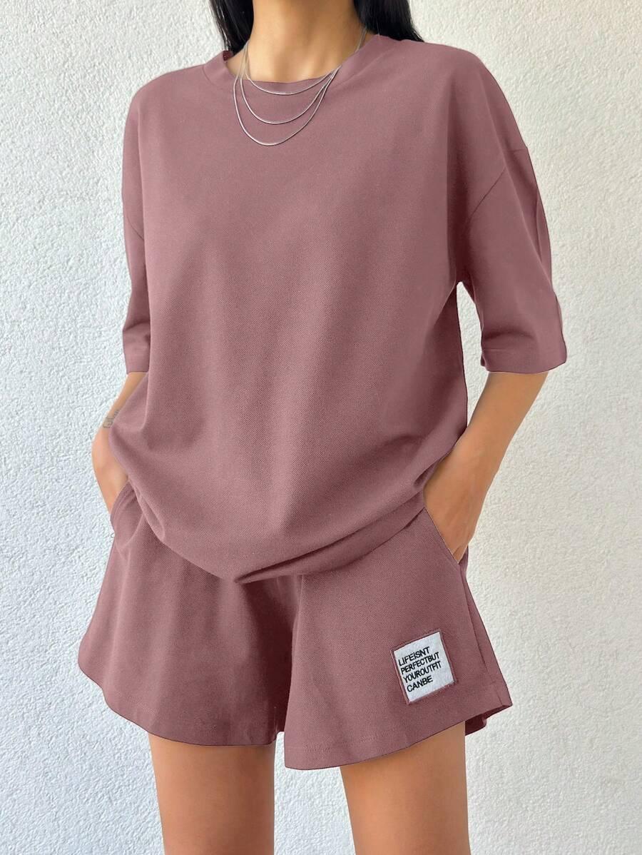 T-SHIRT DAMSKI GŁADKI