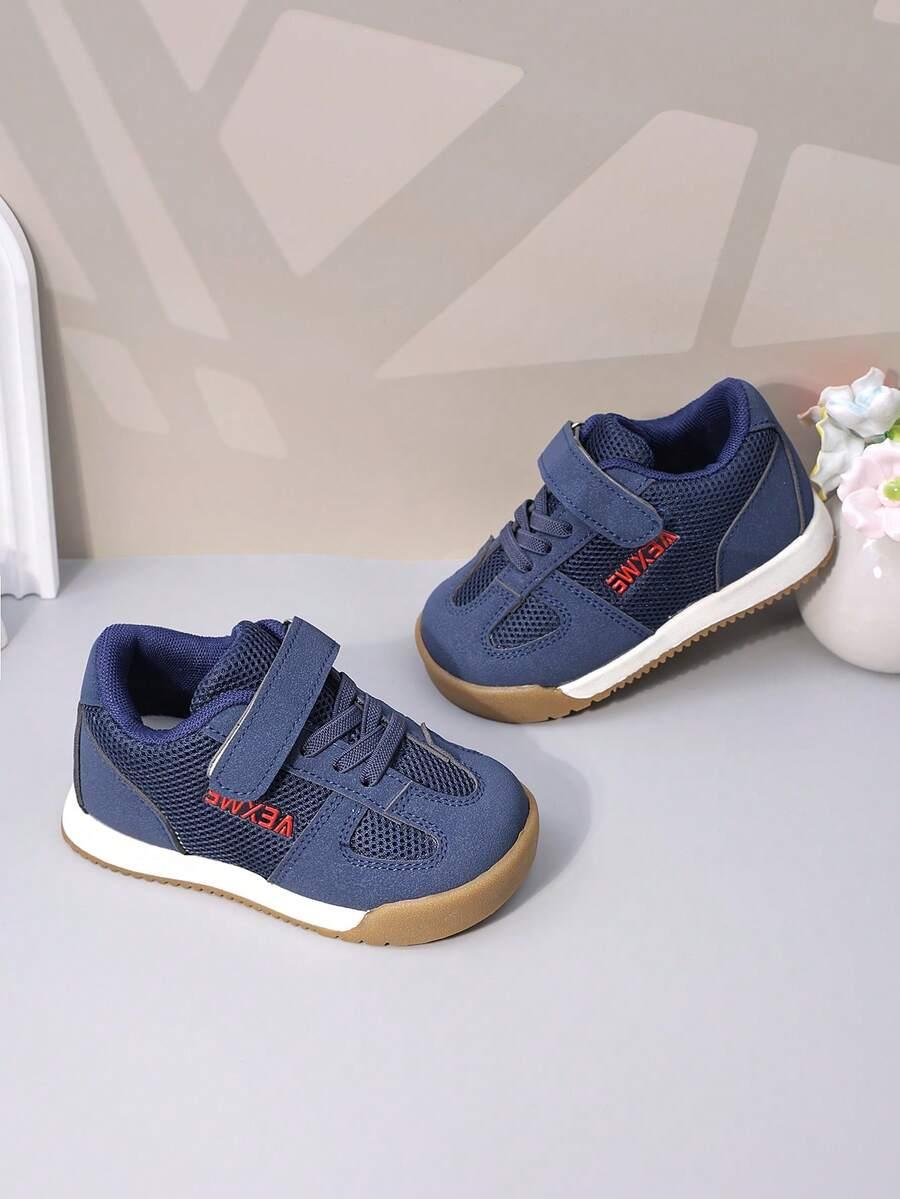 niebieskie buty sportowe rzepy