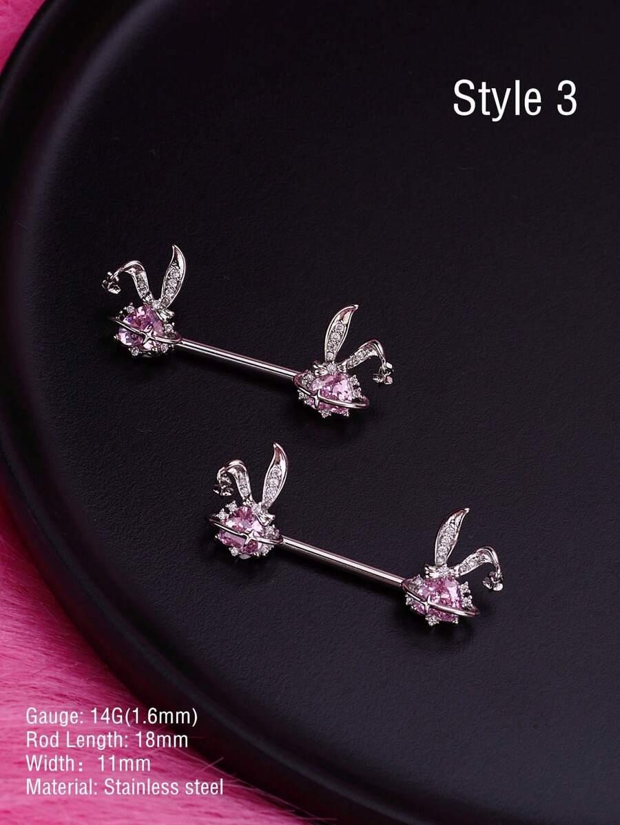 KOLCZYKi DO PIERCINGU 2-pack