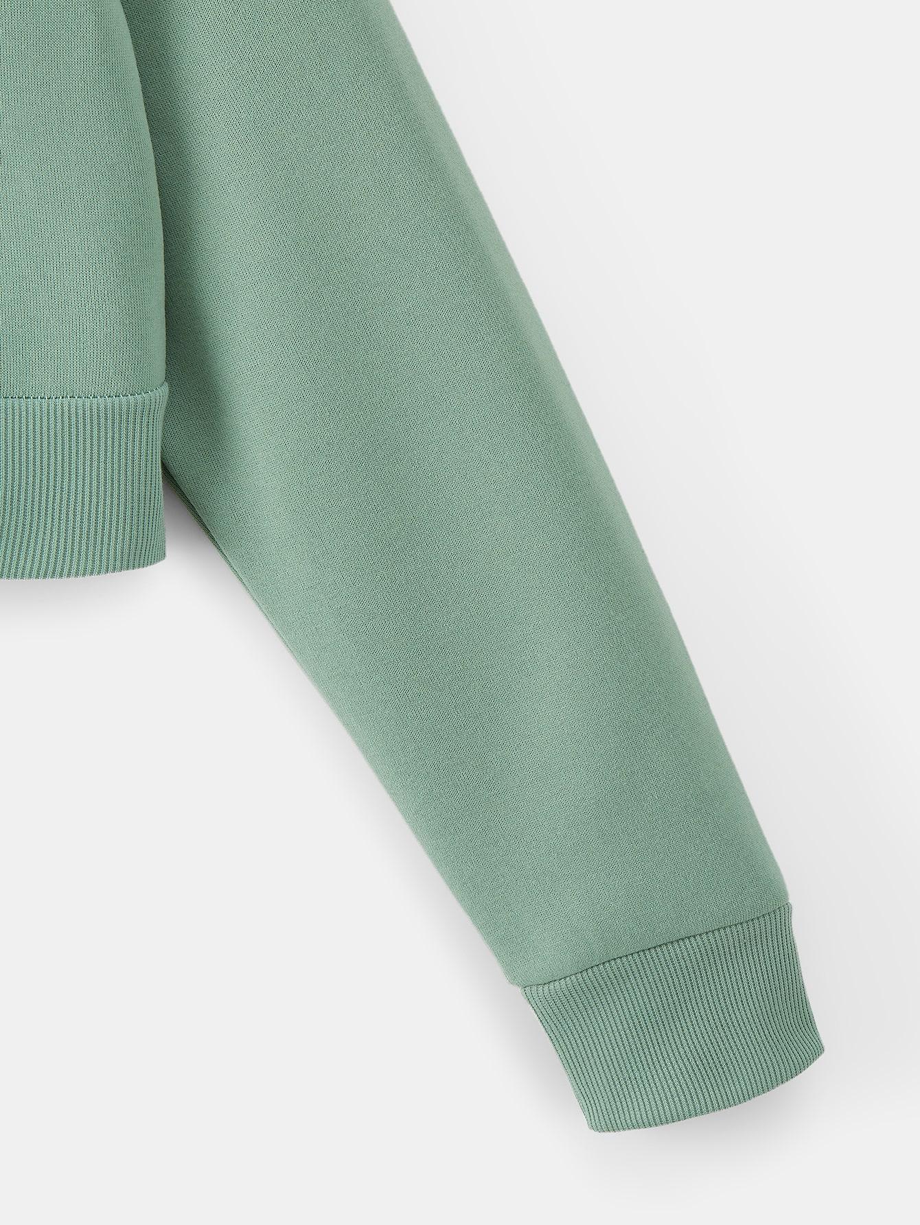zielona bluza rozpinana