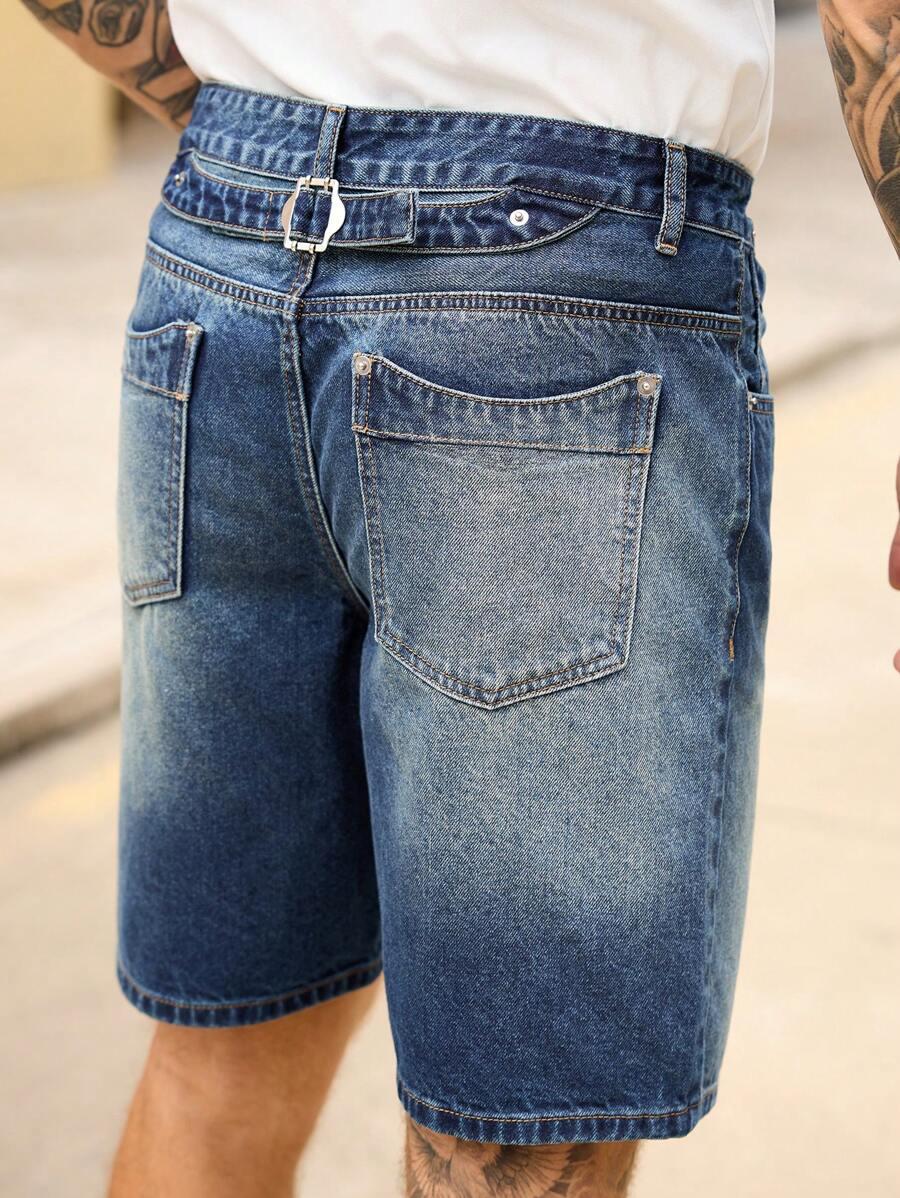 KRÓTKIE SPODENKI JEANSOWE