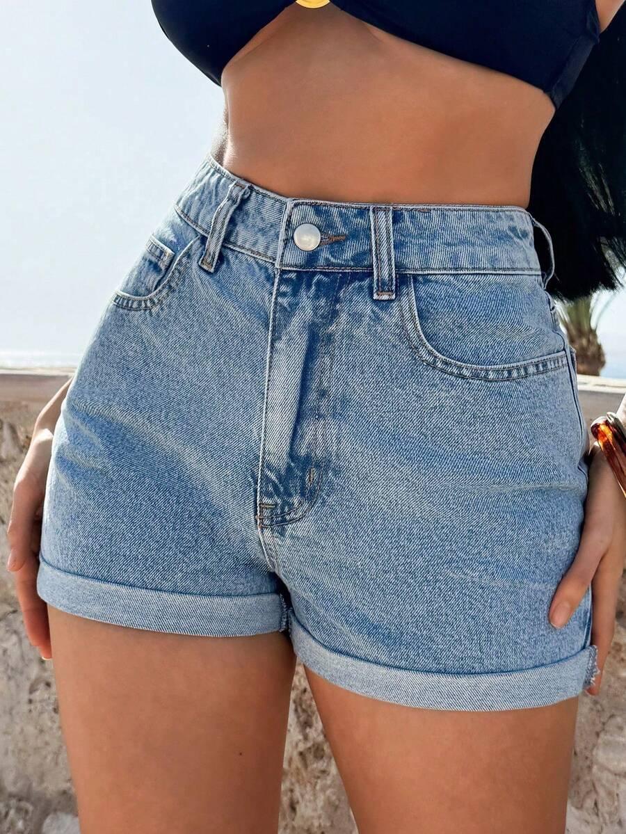 spodenki jeans kieszenie