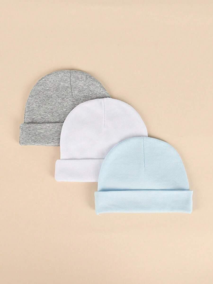 czapka niemowlęca 3-pack