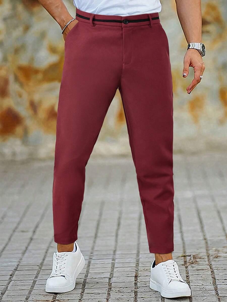 ELEGANCKIE SPODNIE MĘSKIE