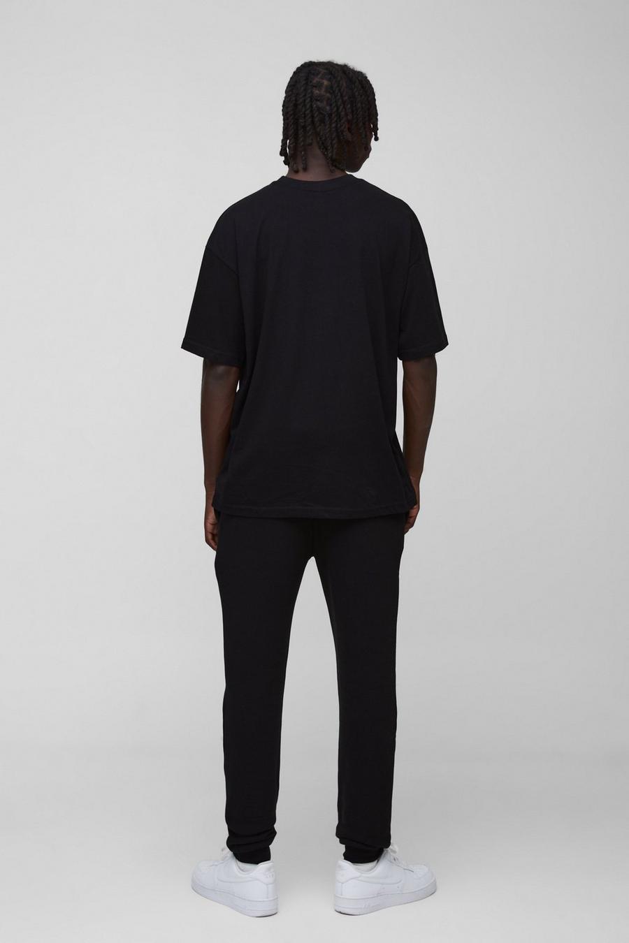 CZARNY T-SHIRT BASIC