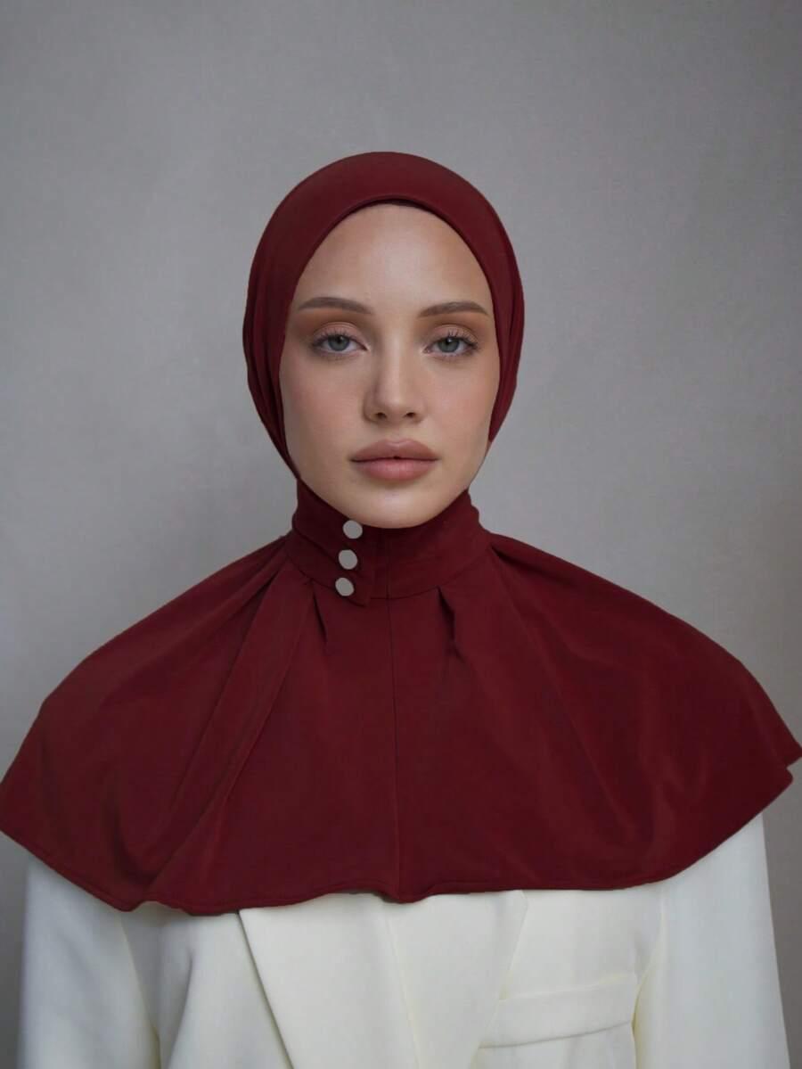 czerwona chusta hijab
