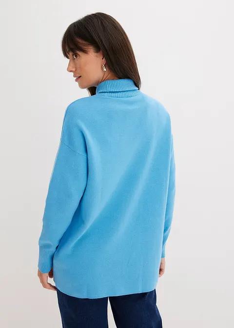 NIEBIESKI SWETER GOLF