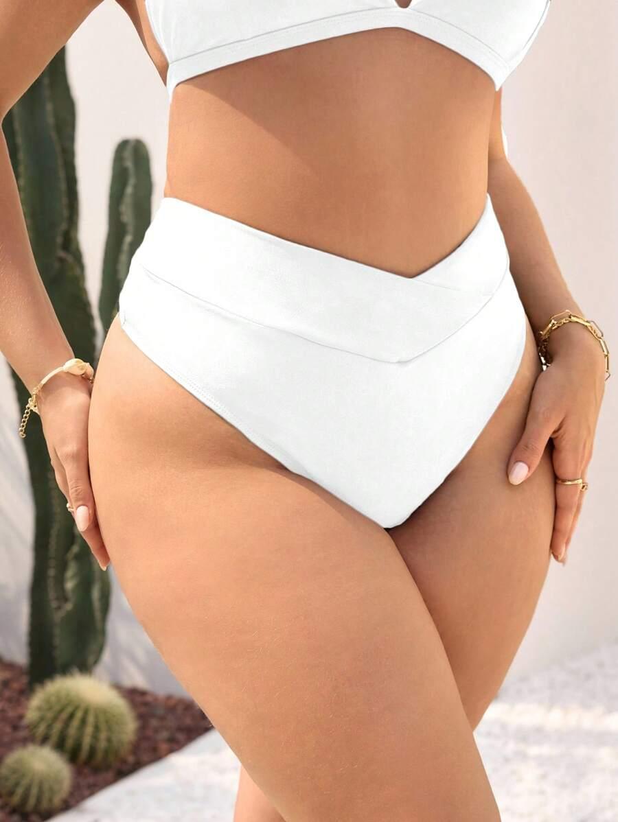 BIAŁY DÓŁ OD BIKINI 