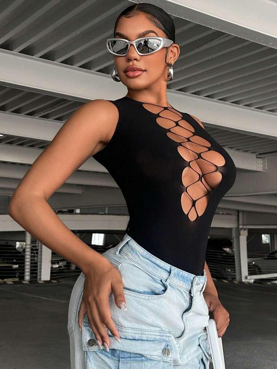 CZARNE BODY SIATECZKA
