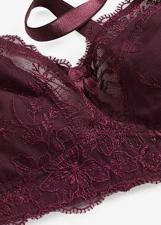 BIUSTONOSZ BRALETTE Z HAFTEM