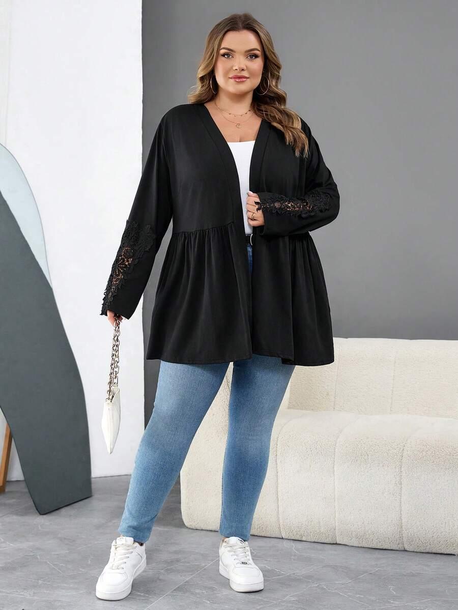 BLUZKA DAMSKA NARZUTKA PLUS SIZE OVERSIZE 