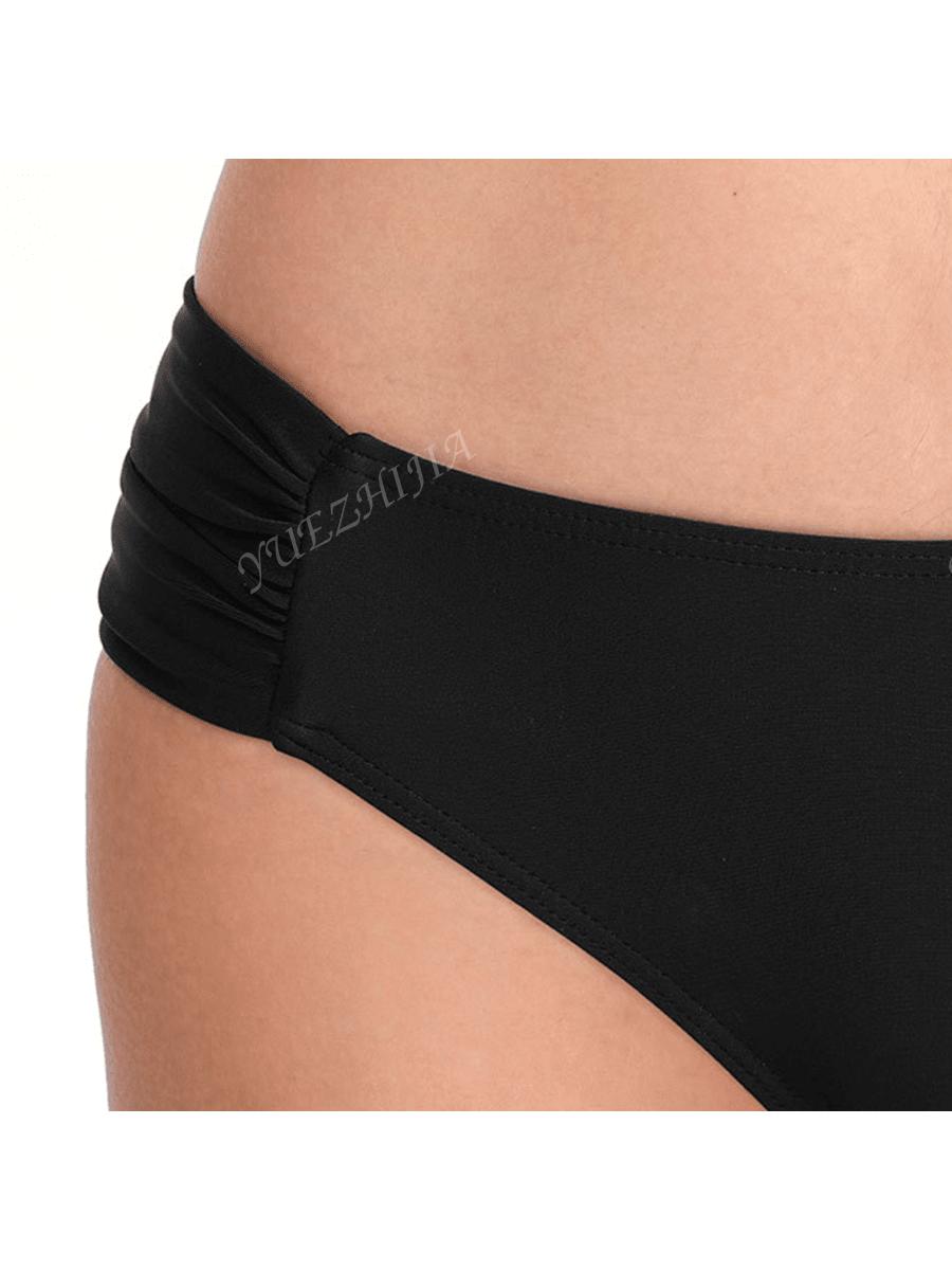 czarny dół od bikini