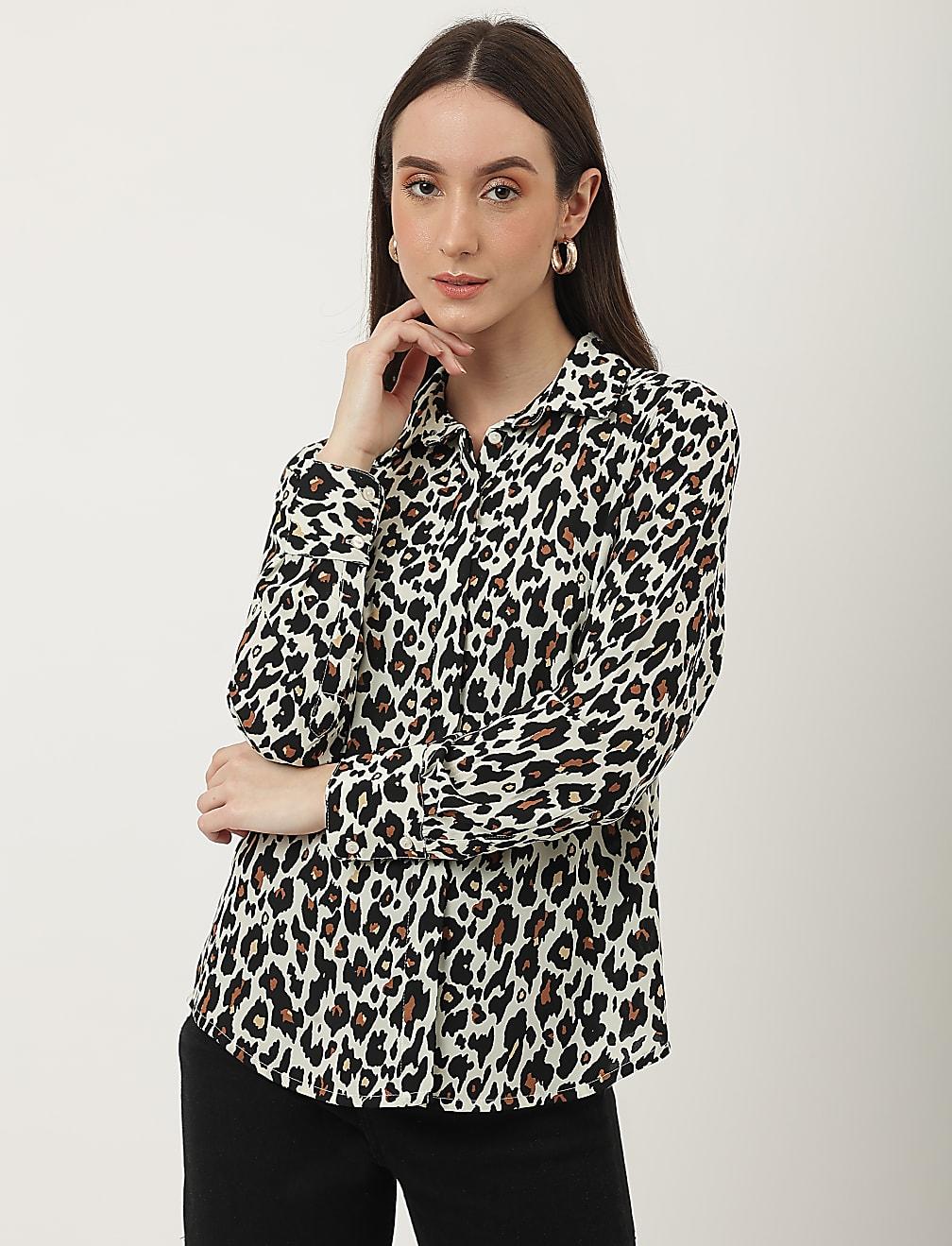 KOSZULA ANIMAL PRINT T41-3359K-L4