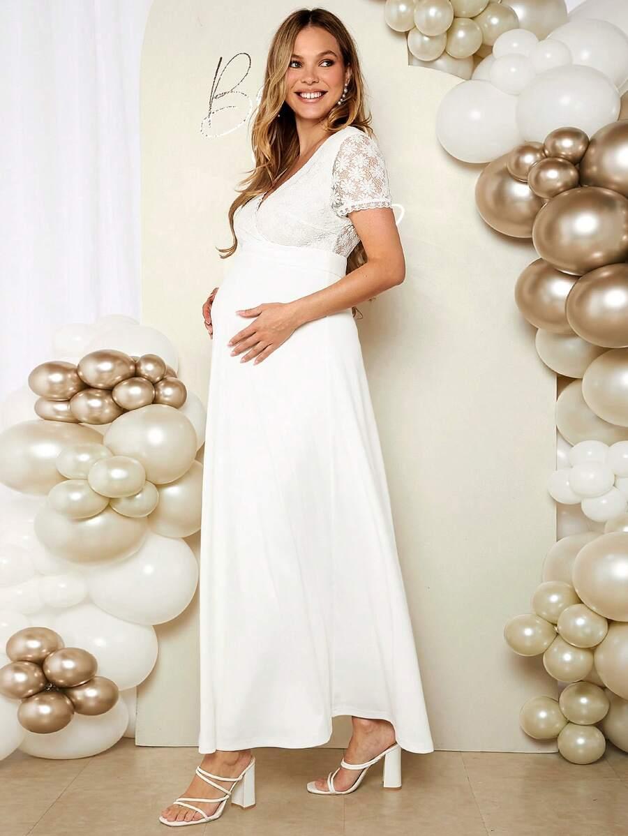 SUKIENKA MAXI CIĄŻOWA