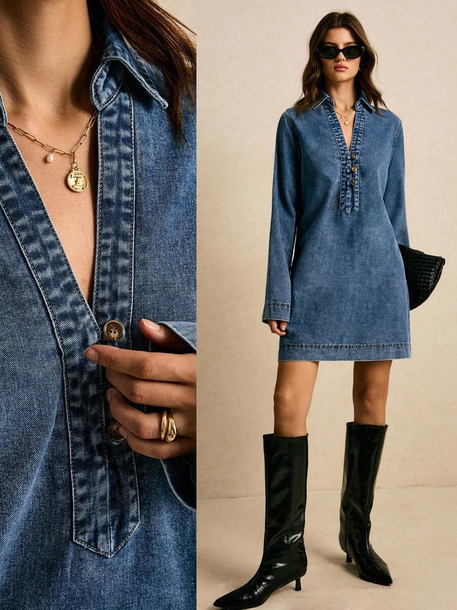 mini sukienka jeans