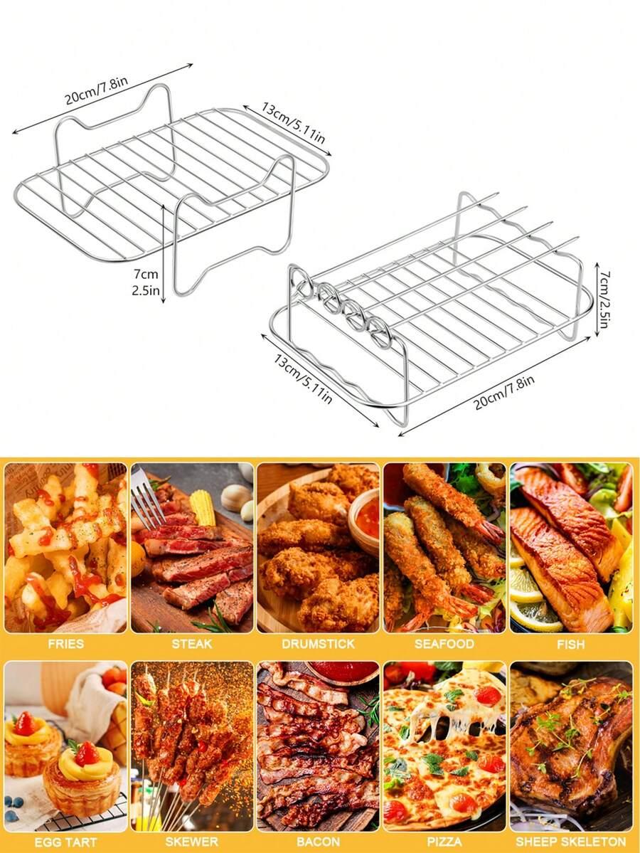 ruszty do frytkownicy beztłuszczowej 2 pack
