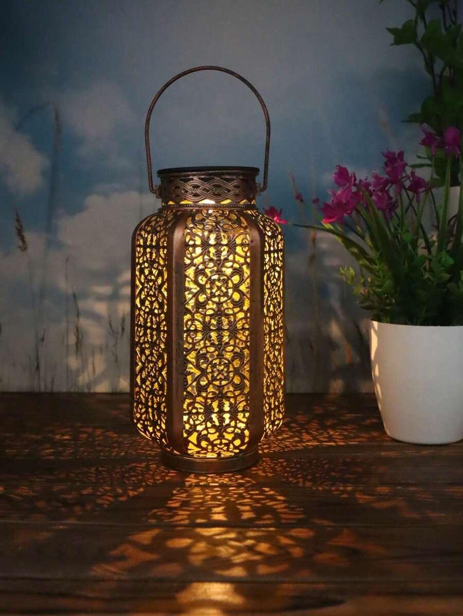 ozdobny lampion solarny 