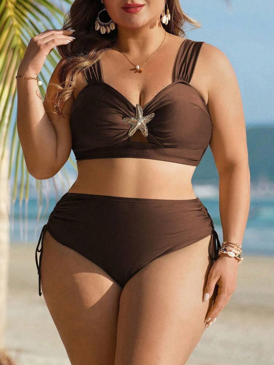 BRĄZOWY DÓŁ OD BIKINI