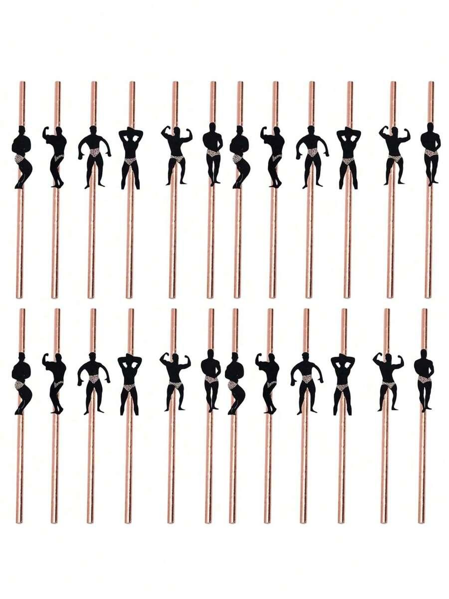 OZDOBNE SŁOMKI 5-PACK