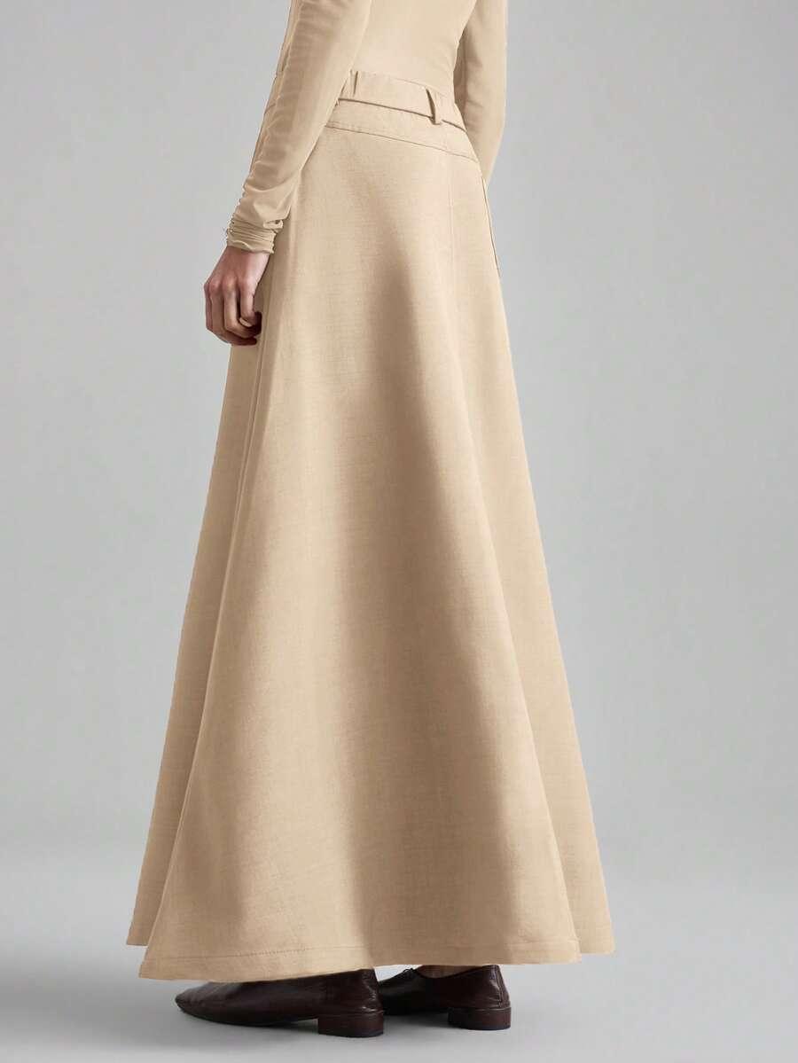 ROZKLOSZOWANA SPÓDNICA MAXI