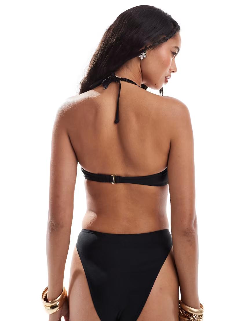 czarna góra od bikini