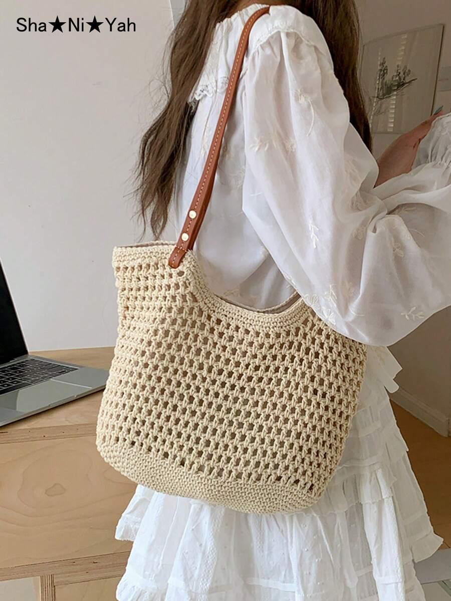 pleciona torebka boho