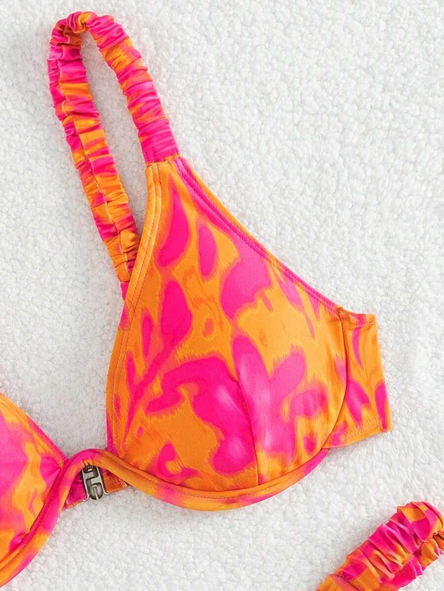 STRÓJ KĄPIELOWY BIKINI KOMPLET PRINT
