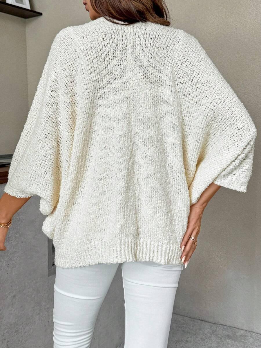 ciążowy sweter splot