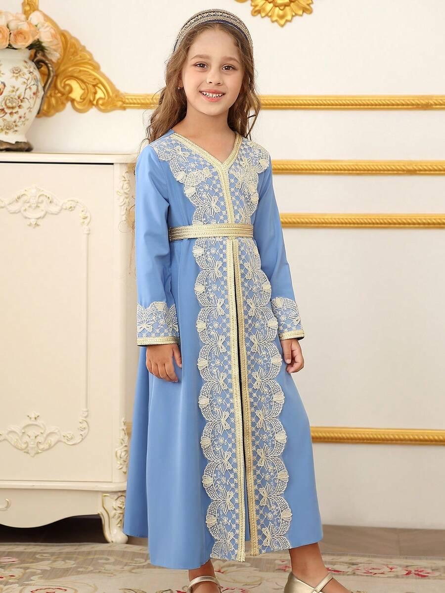 NIEBIESKA MAXI SUKIENKA