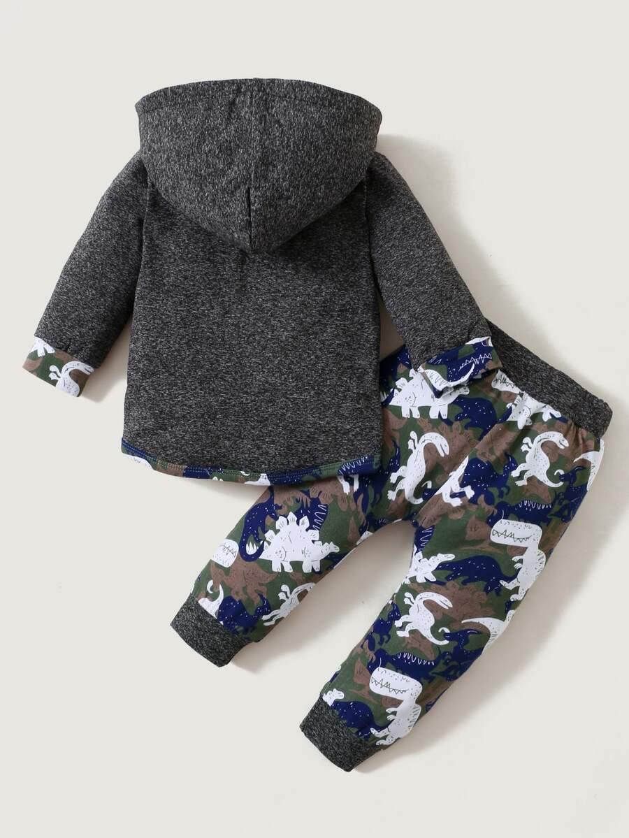 komplet dresowy bluza spodnie print