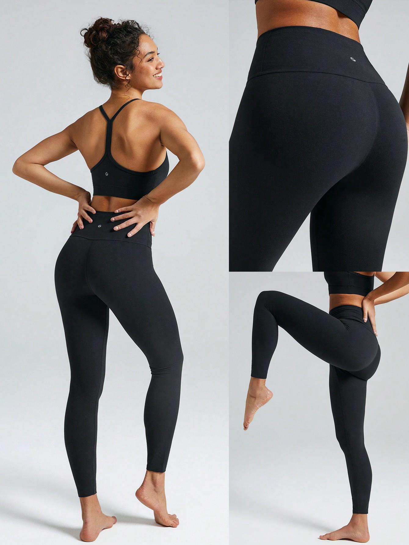 CZARNE KLASYCZNE LEGGINSY