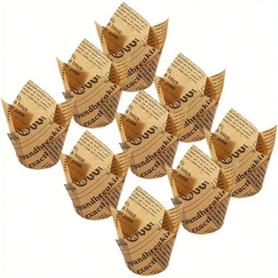 PAPIEROWE PAPILOTKI DO MUFFINEK 50-PACK
