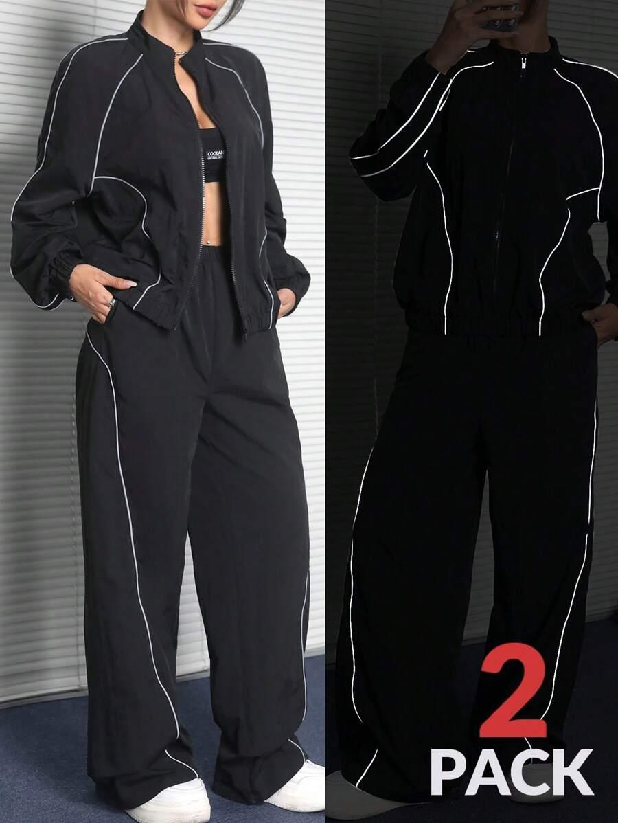 KOMPLET BLUZA SPODNIE 