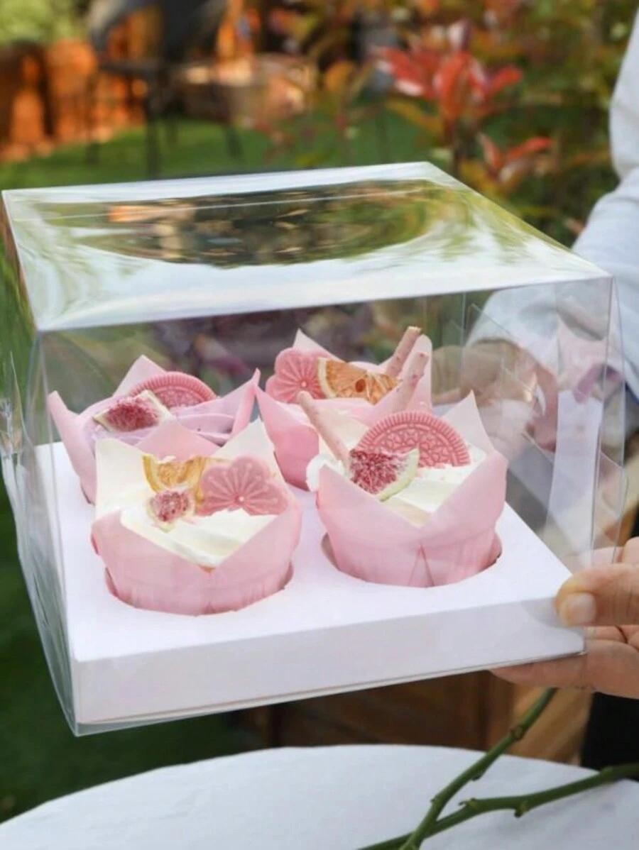 Różowe formy do muffinek