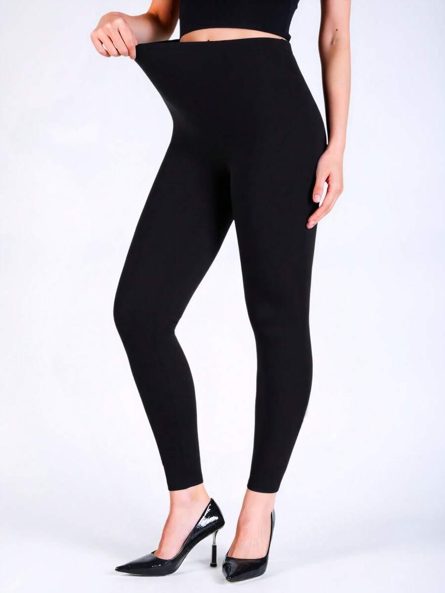 CZARNE LEGGINSY 3-PACK