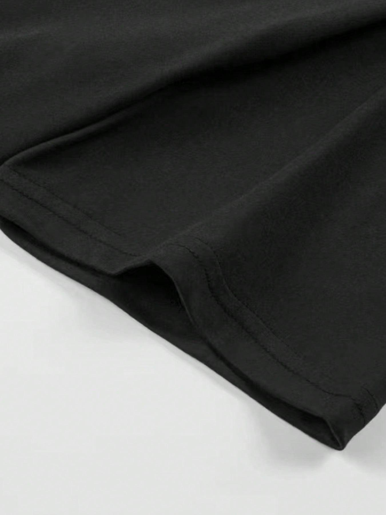 T-SHIRT MĘSKI CZARNY