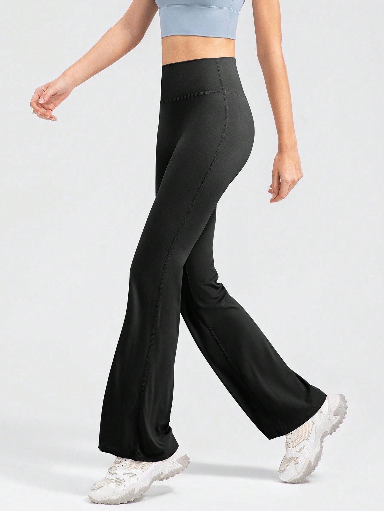 CZARNE LEGGINSY DZWONY