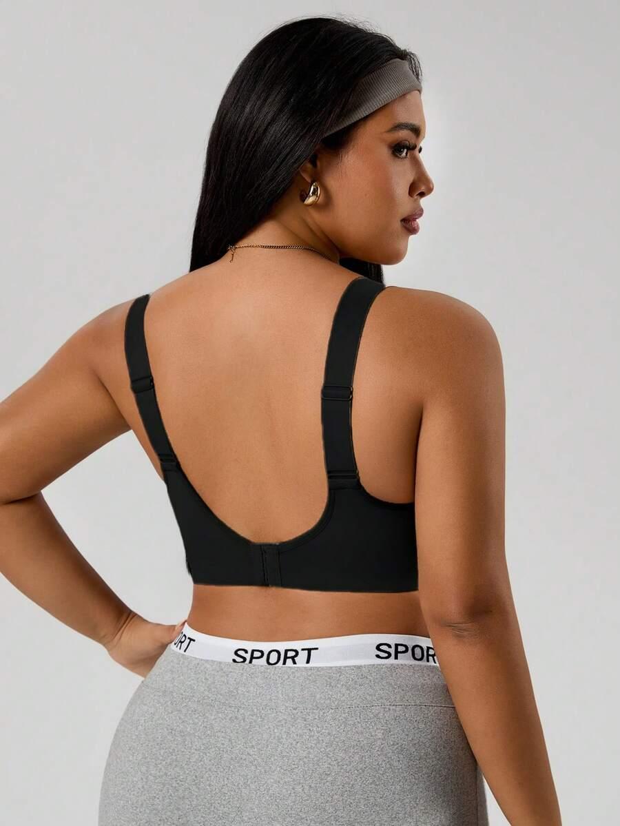 CZARNY STANIK SPORTOWY
