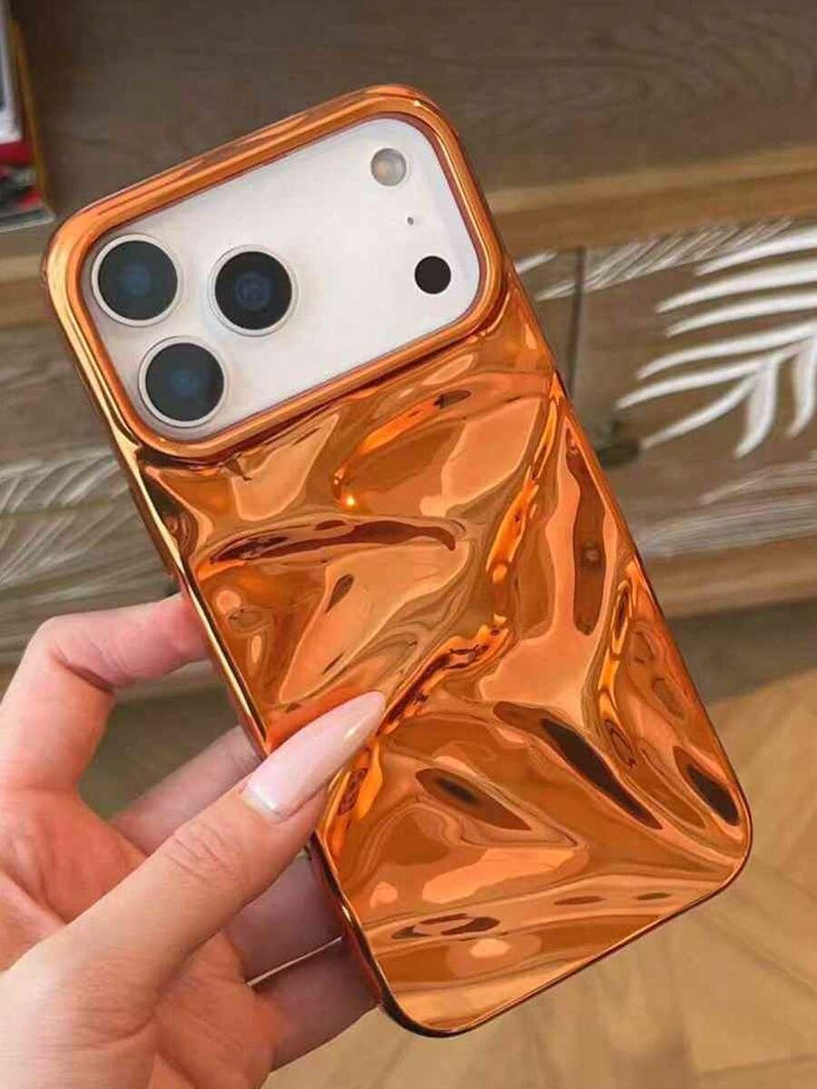 pomarańczowe etui na telefon 