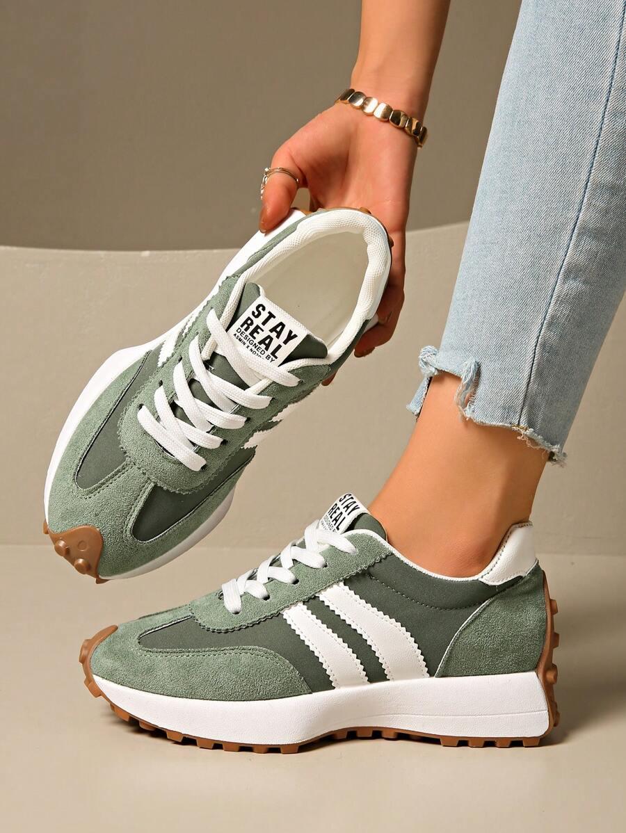 ZIELONE BUTY SPORTOWE