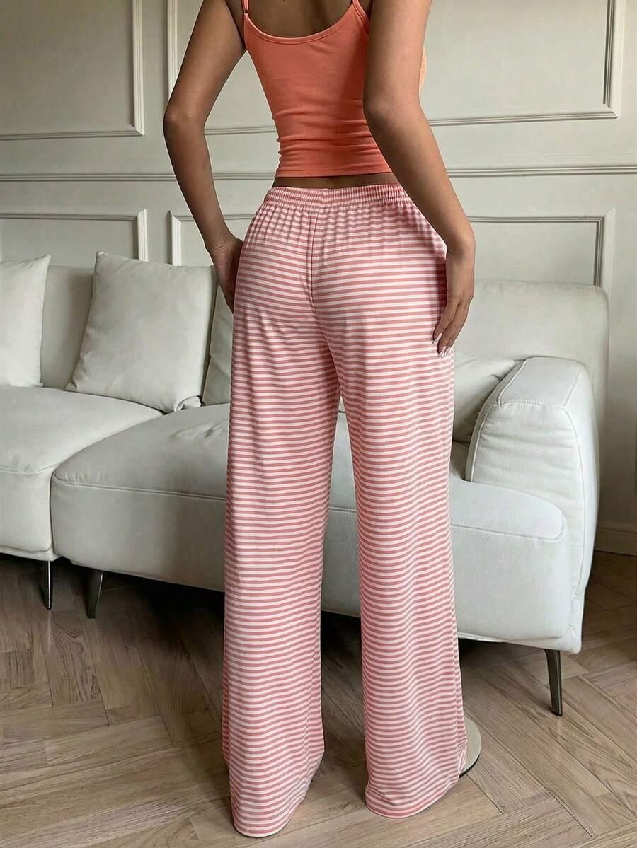 komplet top spodnie 