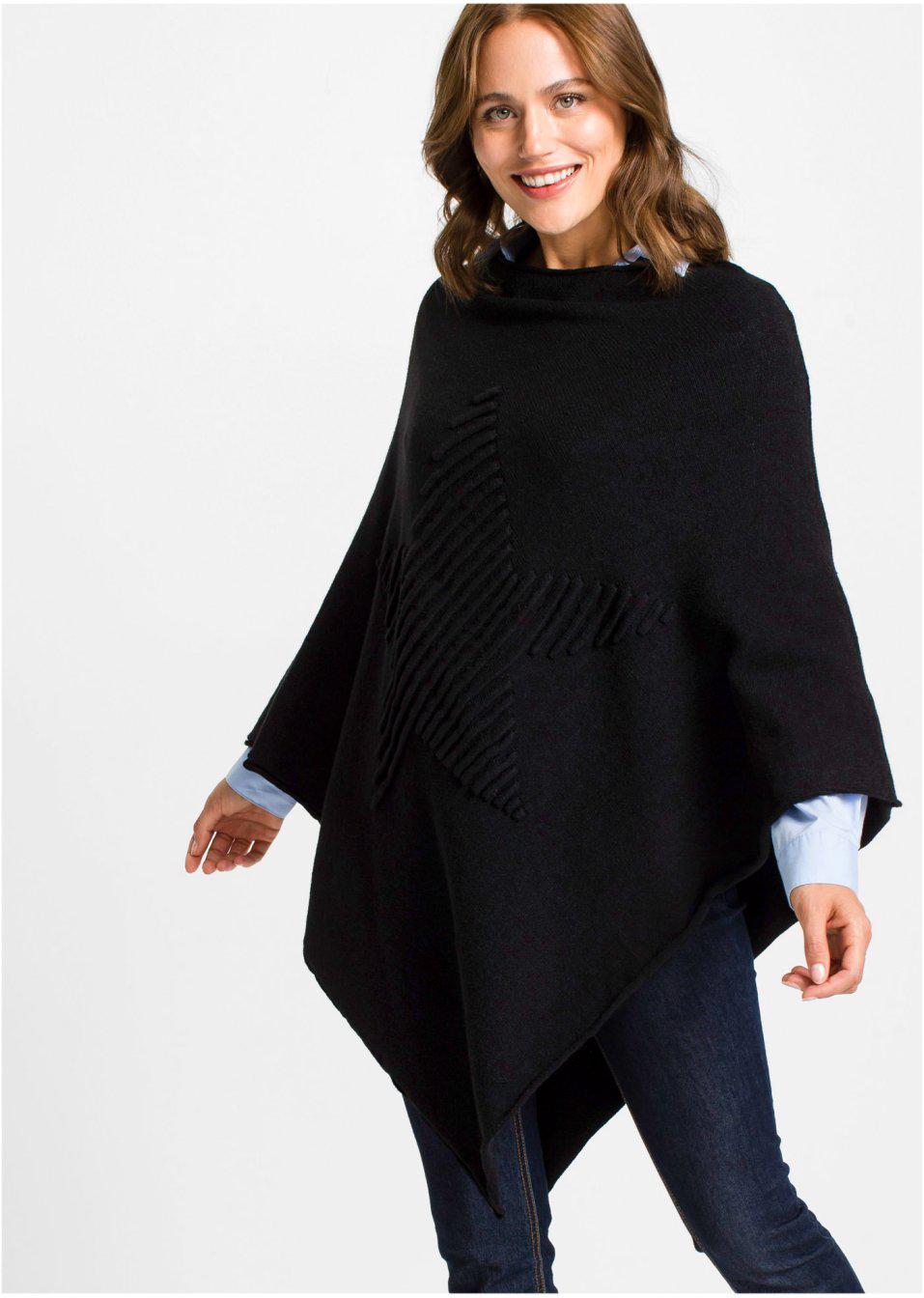 ASYMETRYCZNE PONCHO