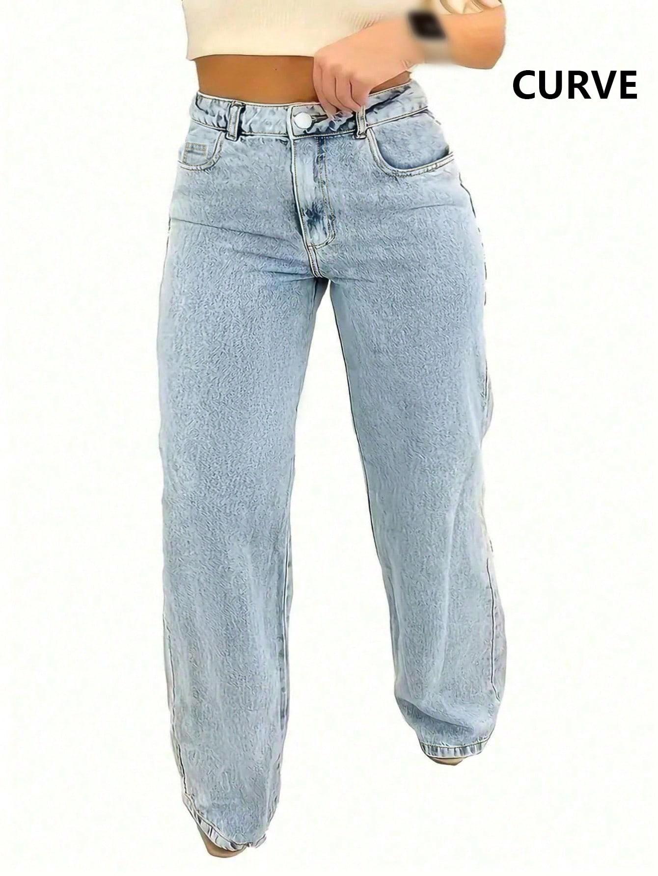 NIEBIESKIE SPODNIE JEANS