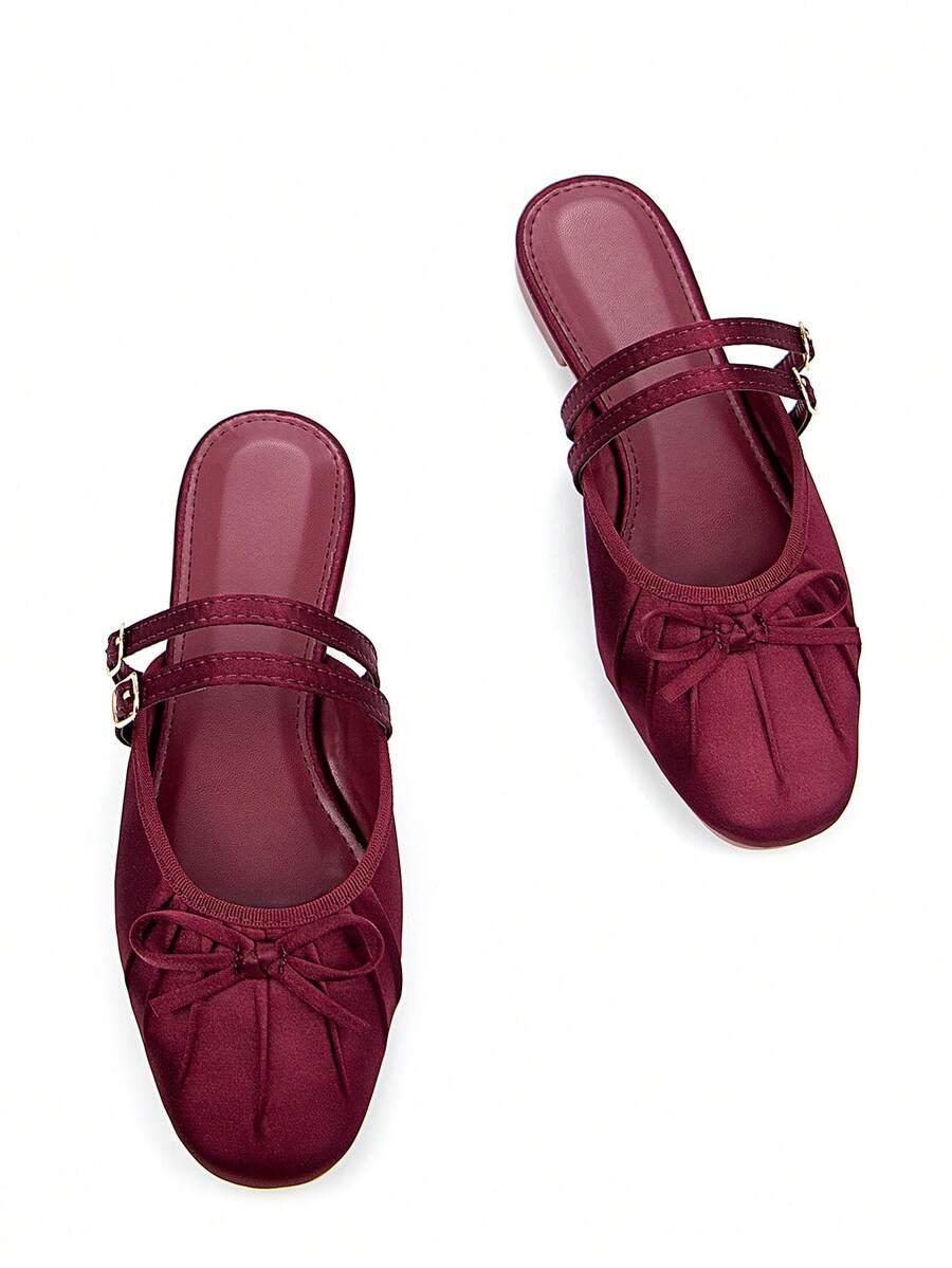 BORDOWE KLAPKI CASUAL