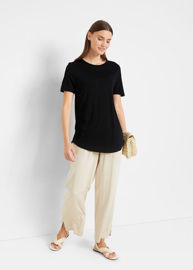 CZARNY T-SHIRT BASIC