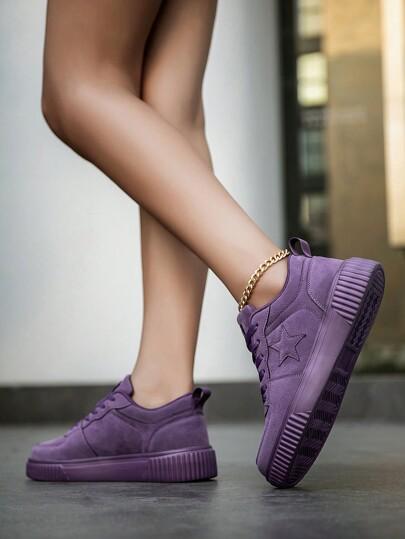 FIOLETOWE BUTY SPORTOWE 