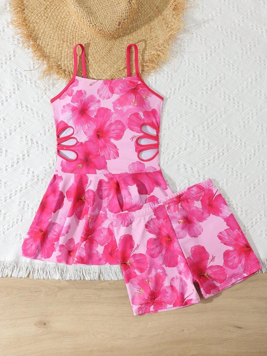 TANKINI DZIEWCZĘCE DWUCZĘŚCIOWE